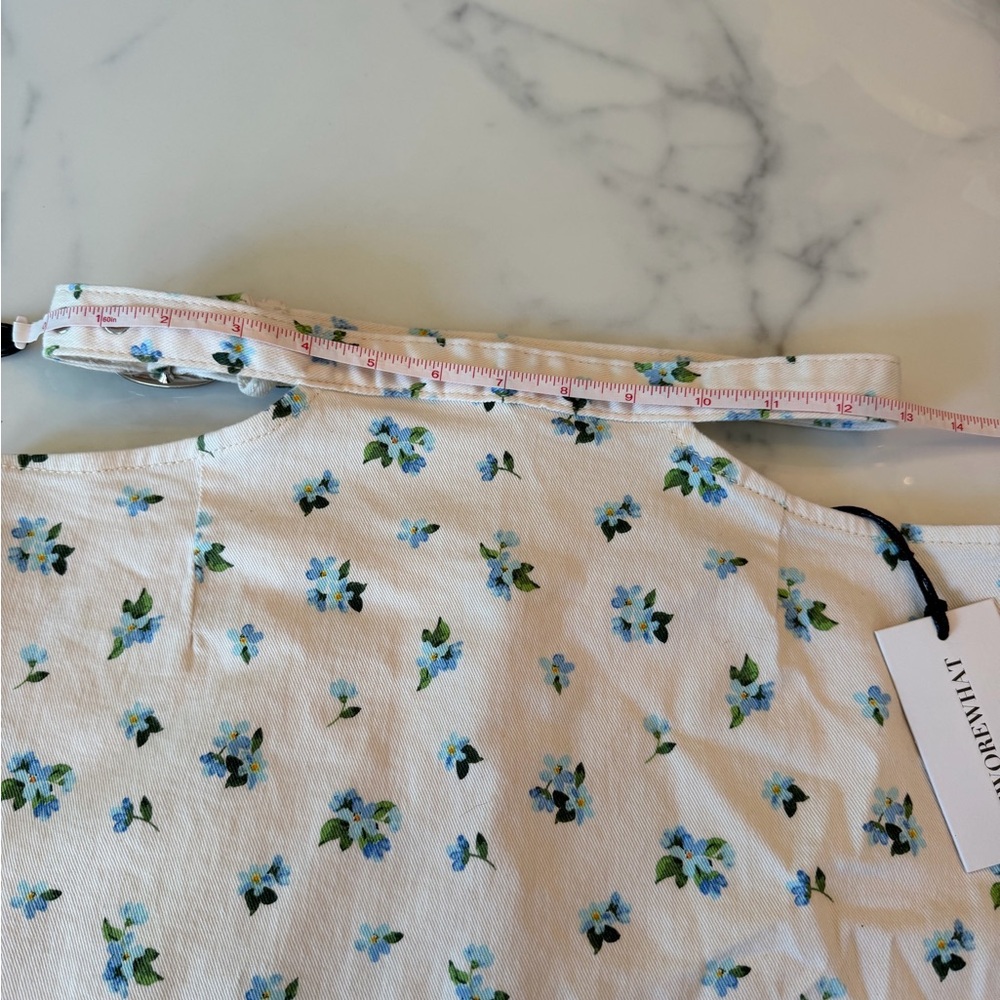 NWT We Wore What cut out skirt size small